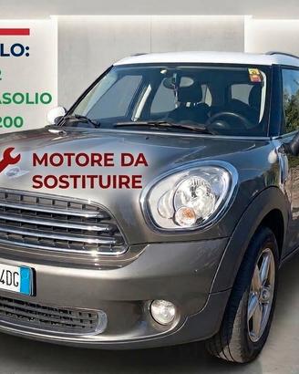 MINI COOPER D COUNTRYMAN MOTORE ROTTO