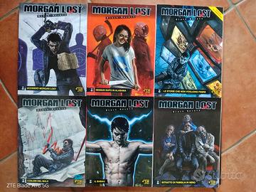 Morgan Lost black novels 1/6