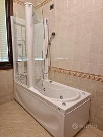 Vasca idromassaggio con box doccia Teuco