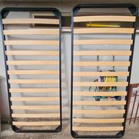 2 reti letto con doghe 90x200