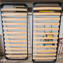 2 reti letto con doghe 90x200