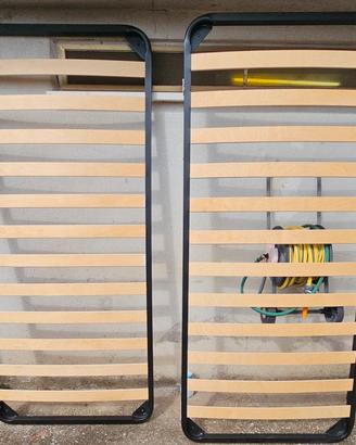 2 reti letto con doghe 90x200
