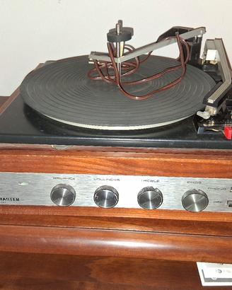 giradischi amplificato stereomaster  garrard 2025