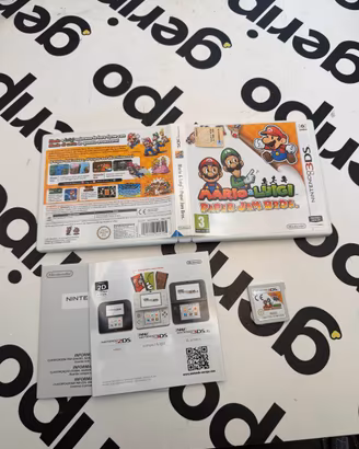 mario e luigi paper jam bros Nintendo 3ds 