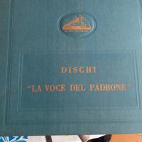 cofanetto 11 dischi 78 giri musica classica 
