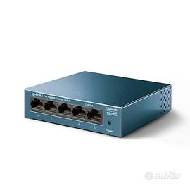 Switch Desktop 5 Porte 10/100/1000Mbps Nuovo
