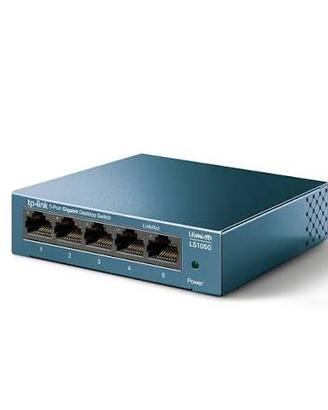 Switch Desktop 5 Porte 10/100/1000Mbps Nuovo