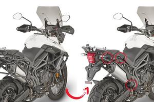 Telaietti GIVI PLR6413 a rimozione rapida - TIGER