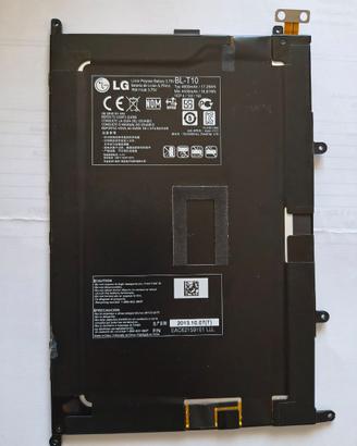 Batteria  BL-T10 da 4600 mAh tablet LG V500