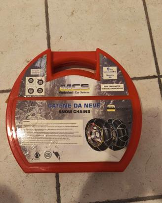 Catene per auto mai usate