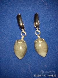 gioielli artigianali in argento e resina 