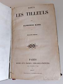 Sous LES tilleuls. 1857