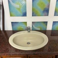 Lavabo + piano in marmo