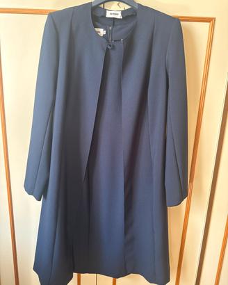 completo donna da cerimonia blu