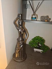donna statua cotto 