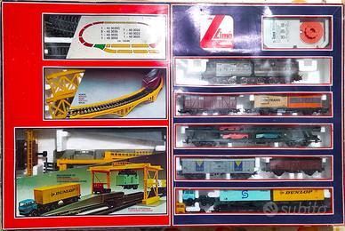 Trenino Lima Ponte Scarica Container HO 1:87