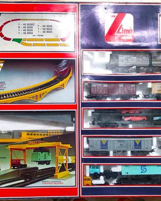 Trenino Lima Ponte Scarica Container HO 1:87