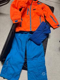 Completo sci AST 8/9 anni con maglia pile