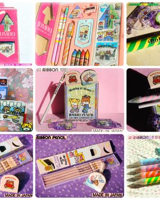 🐶 Ribbon BOBBY KATE Collezione Cartoleria Vintage
