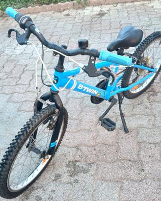 Bicicletta bambino Decathlon Racing Boy 320 azzurr