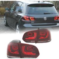 FANALI VOLKSWAGEN VW GOLF 6 08-12 LED ROSSO CHIARO