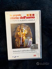 Film DVD di piero ed alberto angela egizi