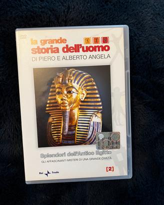 Film DVD di piero ed alberto angela egizi