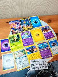 🔥Set di carte Pokémon leggendarie Maksym Trach!💪