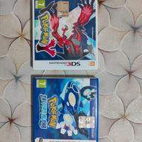 Pokemon zaffiro alpha e Pokemon y Nintendo 3ds