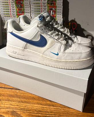 Nike Air Force 1 '07 LV8 White / Navy / Light Blue