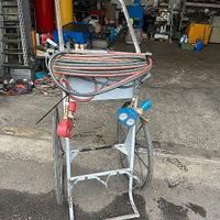 Carrellino porta bombole per saldatura