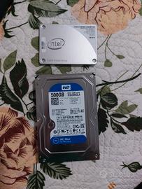 SSD + HDD 500GB