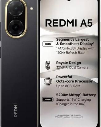 Xiaomi Redmi a5  in garanzia perfetto