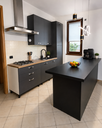 Cucina Completa Premium + Whirlpool + Bancone IKEA