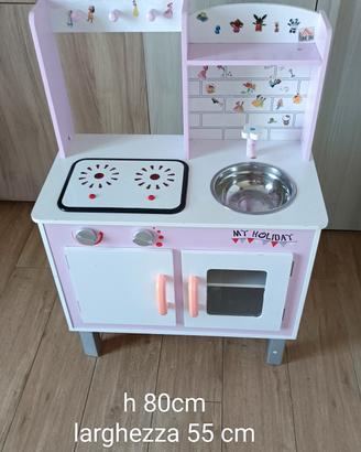 cucina da bambini legno