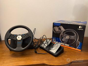 Rally vibration feedback wheel Logitech