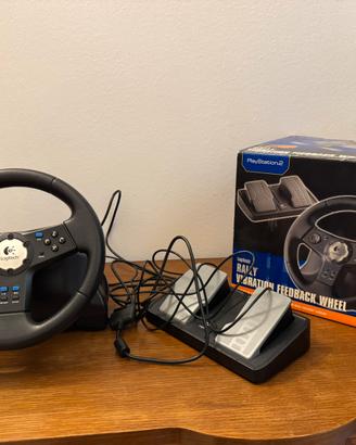 Rally vibration feedback wheel Logitech