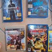 giochi vari ps2 , ps3 , ps4 , ps vita