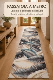 Passatoia dal design moderno e lavabile 