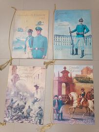 Calendario guardia di finanza 1981-1983-1984-1988