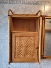 arredo bagno in giunco e legno della Gervasoni