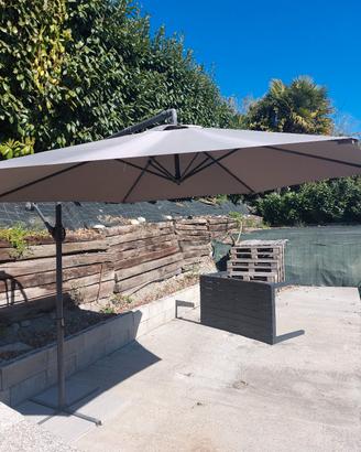 Ombrellone da giardino 3x3 