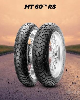 Coppia Pirelli MT 60 RS Ducati Scrambler 800