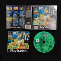 Breath of Fire IV PS1 Playstation Pal Ita Eng Esp 