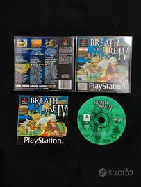 Breath of Fire IV PS1 Playstation Pal Ita Eng Esp 