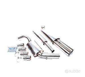 IMPIANTO DI SCARICO PER VOLKSWAGEN VW GOLF MK2 83-