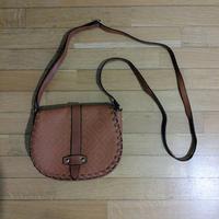 Borsa Tracolla s.Oliver Marrone Intrecciata