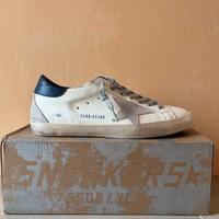 Golden Goose Superstar Bianche e Grigie 39 Nuove