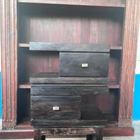 Coppia Comodini in Legno Massello
