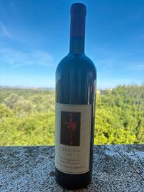 Bottiglia vino rosso